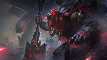 Resistance Yorick Splash Art LoL, Video Game, League Of Legends, Yorick (League Of Legends) HD wallpaper