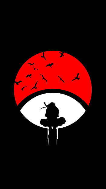 Itachi Uchiha Silhouette – Naruto Anime , Itachi Uchiha, Anime, Naruto HD phone wallpaper