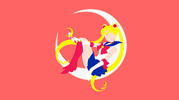 Minimalist, Sailor Moon HD wallpaper