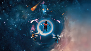 Antman And The Wasp Quantumania , ant-man-and-the-wasp-quantumania, ant-man, superheroes, wasp, 2023-movies, movies, artwork, digital-art, artist, art HD wallpaper