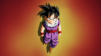 Gohan Dragon Ball Z Minimal , gohan, dragon-ball-z, dragon-ball, anime, artist, artwork, digital-art, deviantart HD wallpaper