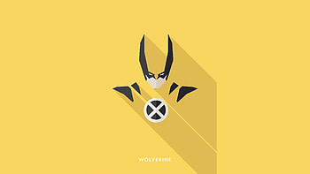Wolverine Minimalist , wolverine, superheroes, minimalism, minimalist, artist, artwork, digital-art, behance HD wallpaper