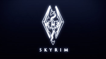 Skyrim Logo - phebus HD wallpaper