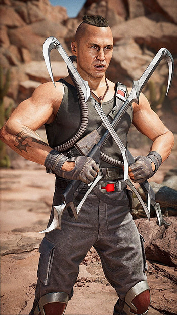 Kabal, Mortal Kombat art, Intriguing concepts, Fierce warrior HD phone wallpaper