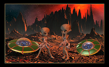 Alien, 3d HD wallpaper