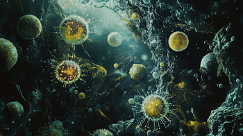 Microbial Wonders: A Stunning Ultra, science HD wallpaper