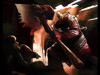 Executioner, resident, fantasy, evil, game, dark HD wallpaper