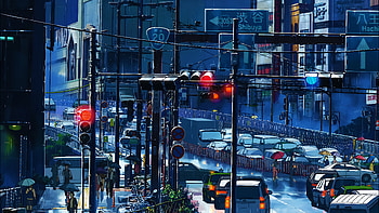 The Garden of Words: Stunning Anime Cityscape, Anime, The Garden Of Words HD wallpaper