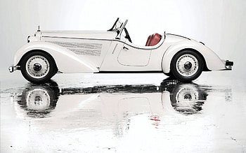 1935 Audi 225 Roadster, 1935, White, Audi, Cars HD wallpaper