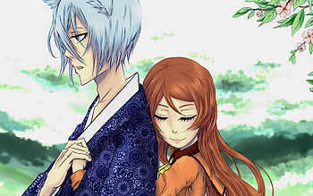 Kamisama (Anime), Nanami and Tomoe, Kimono artwork, Manga-inspired HD wallpaper