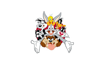 Looney Tunes, Cartoon characters, Colorful , Animated series HD wallpaper