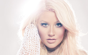 Christina Aguilera, American singer, White dress, hoot HD wallpaper