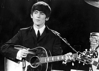 George Harrison , Music icon, Background , Musical legend HD wallpaper