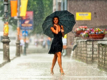 Beauty in Rain, cool HD wallpaper