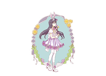 Cute, Homura Akemi, The Puella Magi, anime girl HD wallpaper