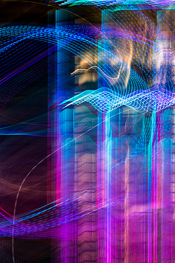 Abstract, Long Exposure, Neon, Glow, Spiral HD phone wallpaper