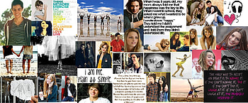 My Collage, quotes, music, gregg sulkin, sam tsui HD wallpaper