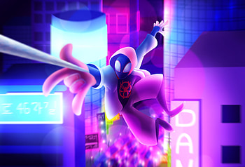 Spiderman Miles Morales Latest Art, spiderman-into-the-spider-verse, superheroes, artwork, artist, digital-art, deviantart, spiderman HD wallpaper