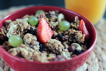 Fruits, Food, Berries, Muesli, Cereals HD wallpaper