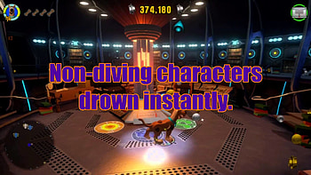 Glitch 2: Swimming/Diving/Drowning Inside TARDIS Interior (LEGO Dimensions+Scooby Doo/Doctor Who) HD wallpaper