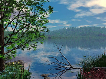 River, sky, rivers HD wallpaper