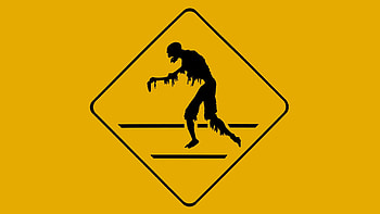 Dark, Zombie HD wallpaper