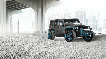 Jeep, Bold and iconic, Blue Jeep Wrangler HD wallpaper