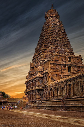 Brihadeeswarar Temple, Thanjavur, India. Temple india, India architecture, Indian temple architecture HD phone wallpaper