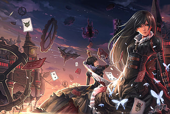 Gothic Anime, American anime, Dark atmosphere, Gothic aesthetic HD wallpaper