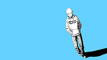 Saitama Walking One Punch Man, one-punch-man, anime, artist, artwork, digital-art HD wallpaper