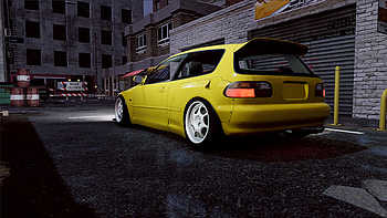 Honda Civic, CarX Street (Game) HD wallpaper