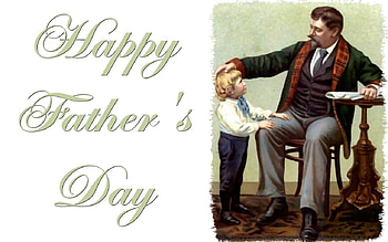 Happy Father's Day, art, beautiful, illustration, artwork, June, occasion, wide screen, holiday, painting, love, father, Fathers Day, child HD wallpaper