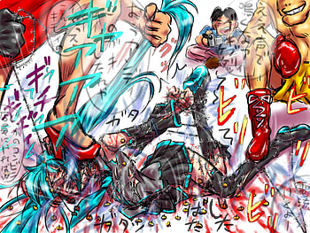 Miku Getting Hurt Badly, girl, hurt, anime, boys HD wallpaper