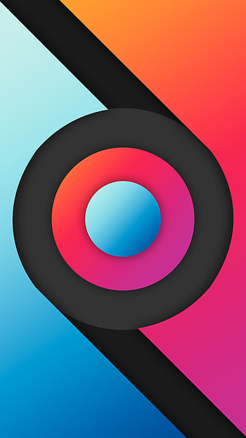 Geometric, , magenta, symbol HD phone wallpaper