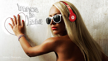 trance, music, girl, trancegirl, habit HD wallpaper