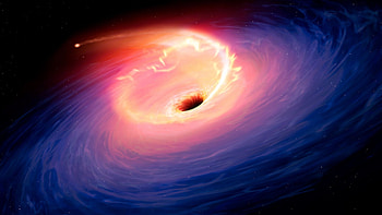 Black hole, Swirls HD wallpaper