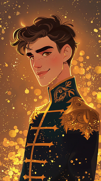 Golden Prince - For , gold HD phone wallpaper