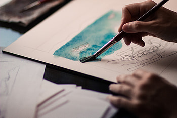 Art, Miscellanea, Miscellaneous, Paints, Brush, Artist HD wallpaper