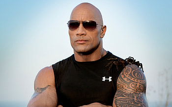 Dwayne Johnson , Stylish background, Masculine , Strong and powerful HD wallpaper