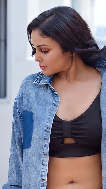 Chandini, tamil actress, navel HD phone wallpaper