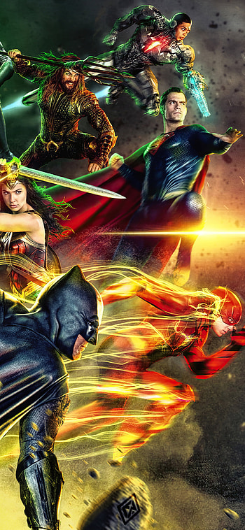 DC vs Marvel heroes XS, Superhero team-up, High-resolution , Epic battles HD phone wallpaper
