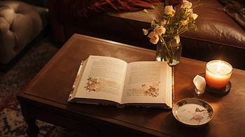 Cozy Reading Corner, man made, book, Cozy HD wallpaper