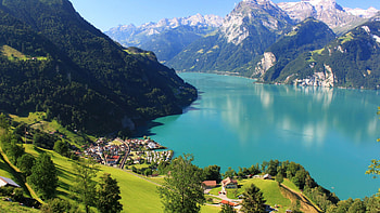 Lake Lucerne, Switzerland HD wallpaper