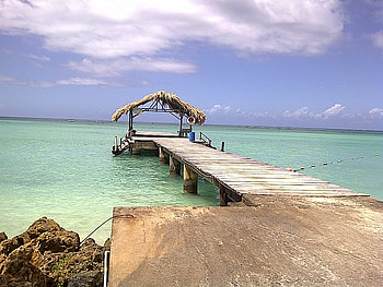 Pigeon Point In tobago, tobago, pigeon, point, beach HD wallpaper
