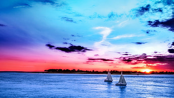 Boats Nature, boats, nature HD wallpaper