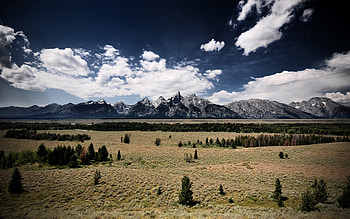 Wyoming Travels, Rocky Mountain glory, Breathtaking views, Wyoming Cowboys HD wallpaper