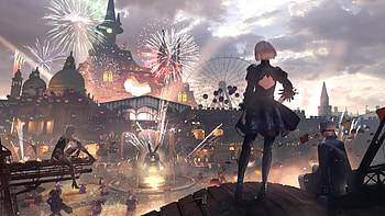 Nier Automata Festival , nier-automata, 2020-games HD wallpaper