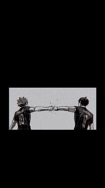 Haikyuu, hinata, kageyama, voley, KageyamaTobio, HinataShoyo, kegehina, anime HD phone wallpaper