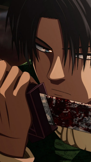 Levi Ackerman, sword, Anime, Attack on Titan HD phone wallpaper