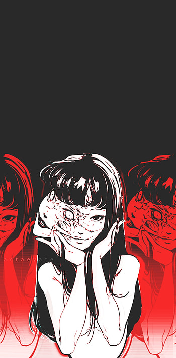 TOMIE, horror, japan, Philippines, bangs, horroranime, korean, Japanese, Filipino, halloween, korea, junjiito, kpop, jpop, tomiekawakami, twofaced, scary, girlwithtwofaces, anime HD phone wallpaper